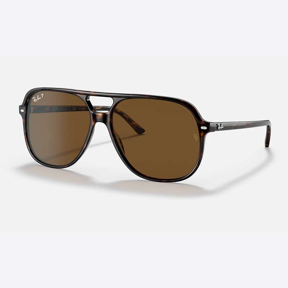 Havana Polished Acetate Frame With Brown Classic B-15 Lenses.