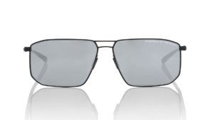 porsche design sunglasses p8696a black mercury silver mirror front