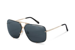 porsche design sunglasses p8928d black gold angle 2